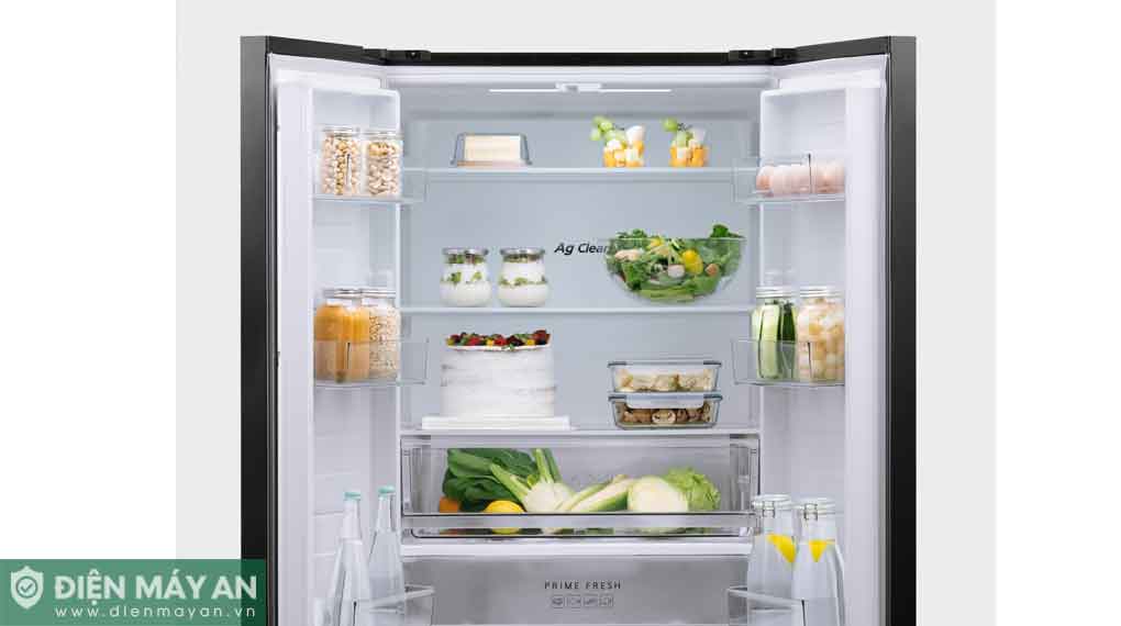 Tủ lạnh âm tường Panasonic Inverter 487 lít Multi Door NR-XZ550CWKV